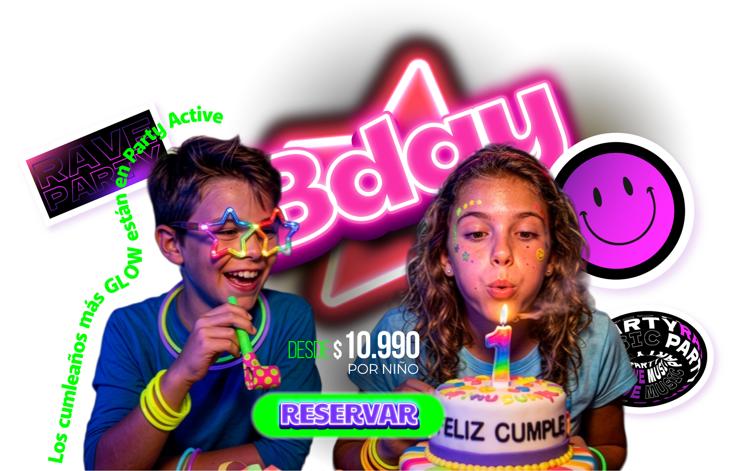 Experiencia Party Active